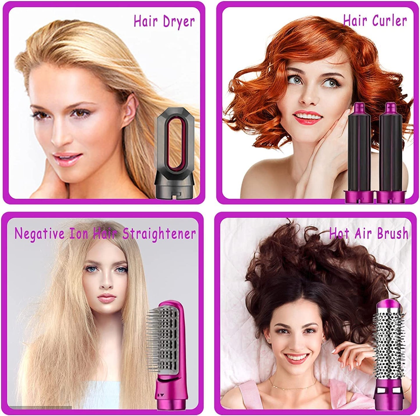 Home.Co- 5 in 1 Hair Dryer