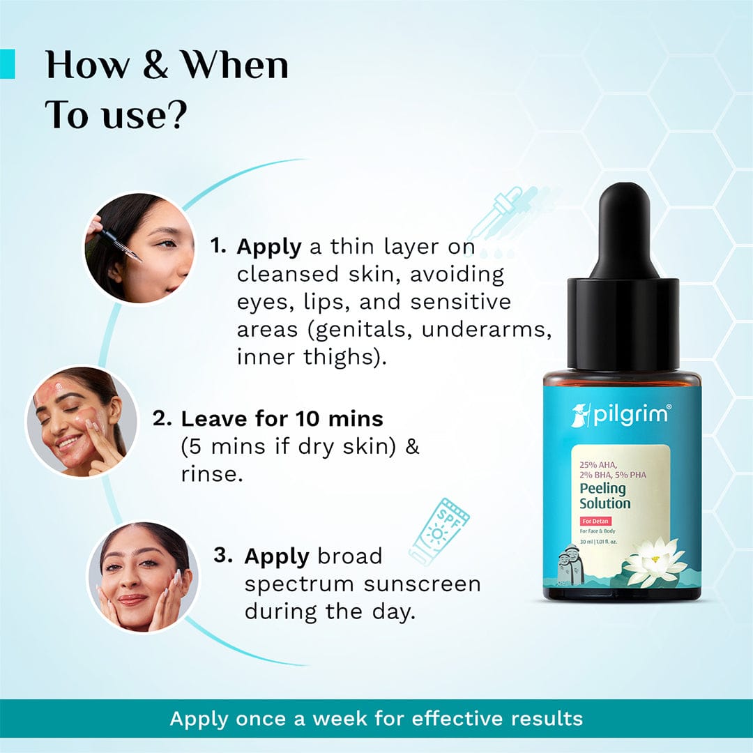 25% AHA, 2% BHA, 5% PHA Peeling Solution