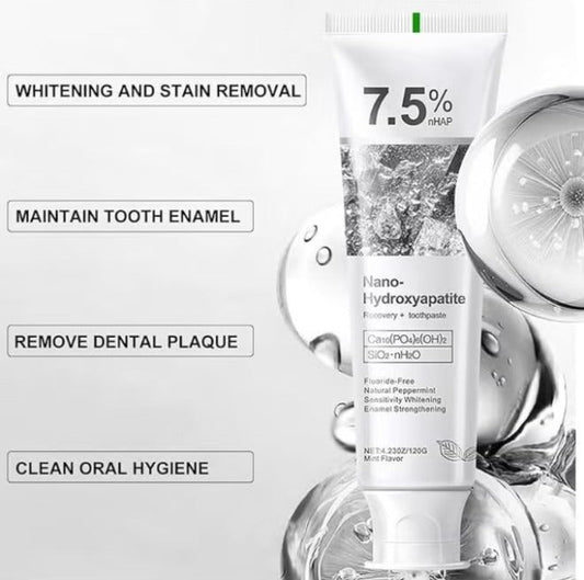 7.5% Hydroxyapatite Toothpaste